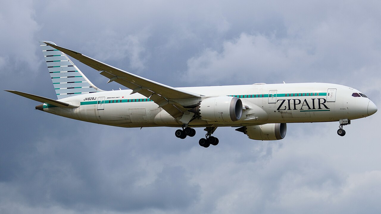 Boeing 787-8 JA828J - ZG23 (LAX-NRT)